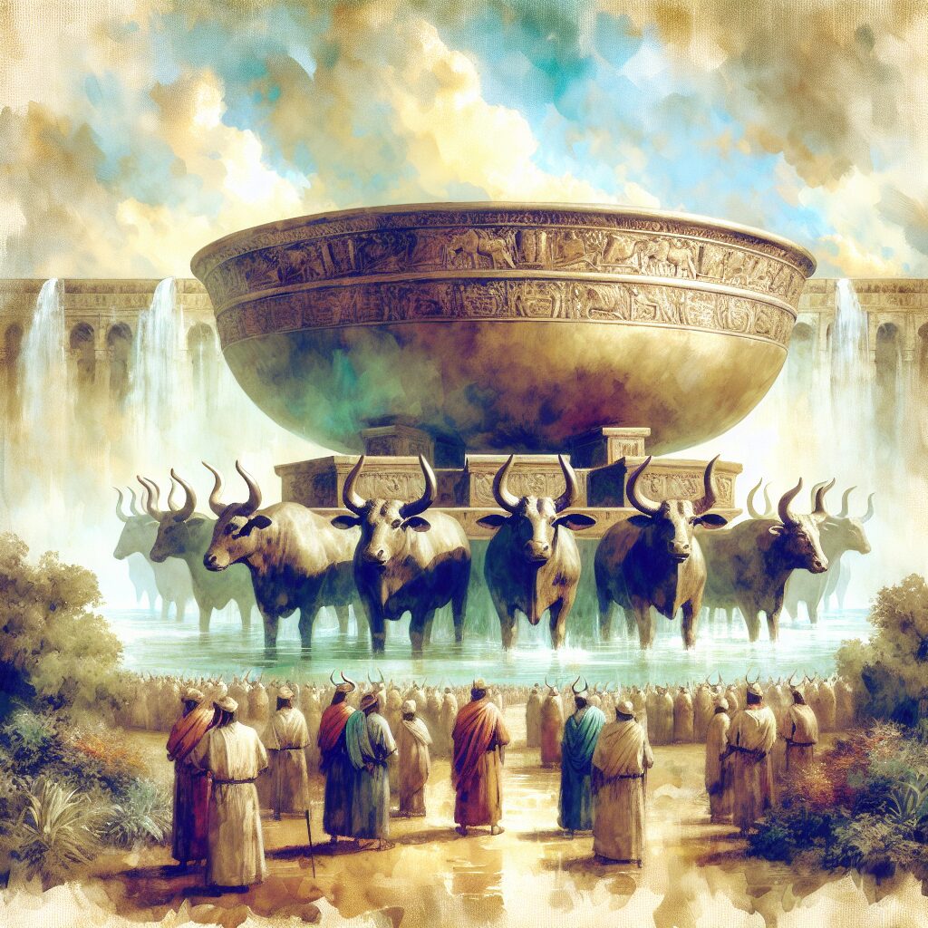 1 Kings 7:25