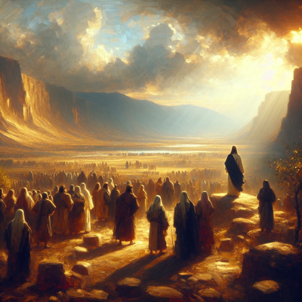 Joshua 18:3