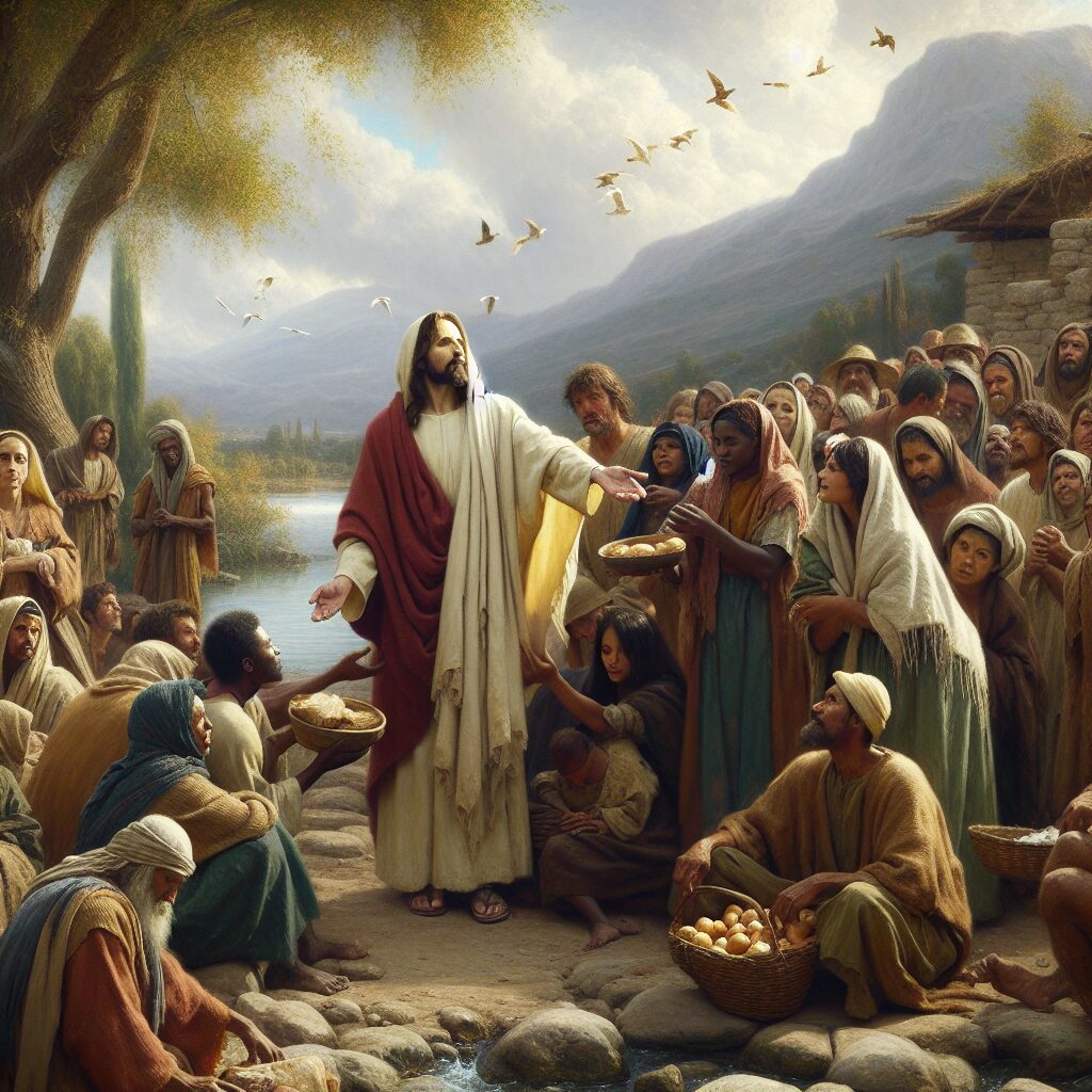 John 6:11