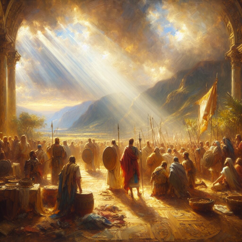 1 Chronicles 18:10
