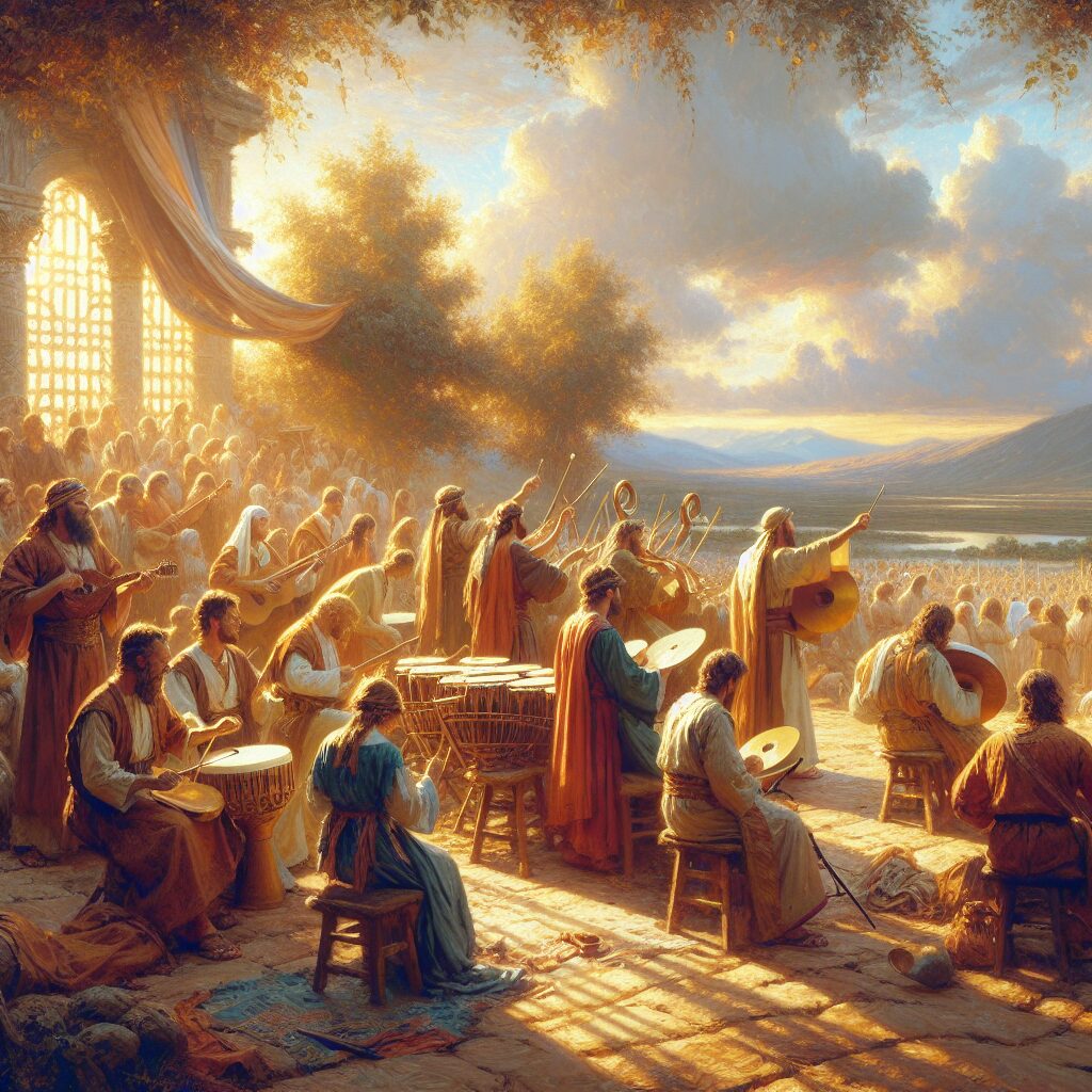 1 Chronicles 15:16