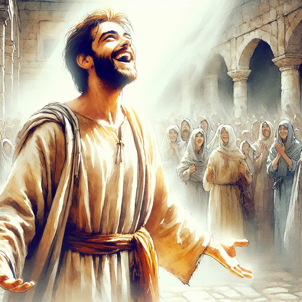 Luke 5:25