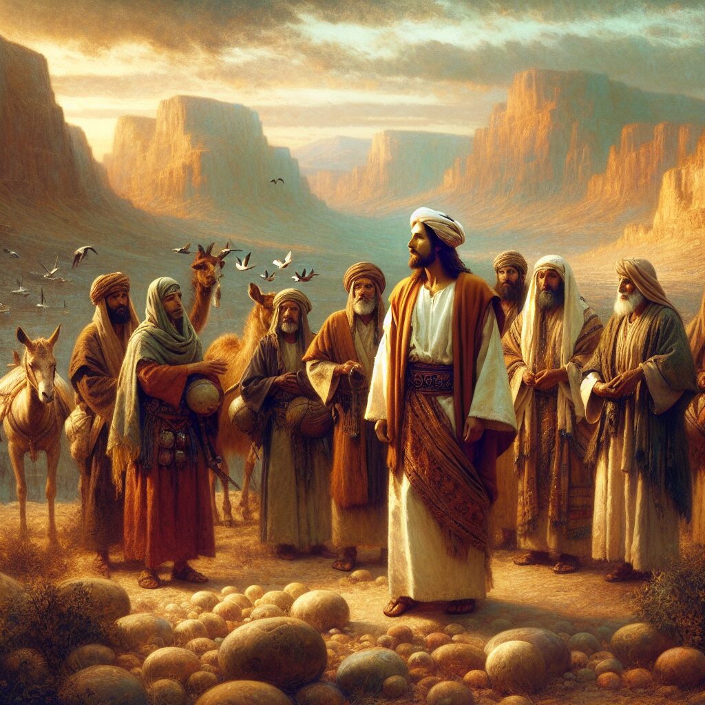 Joshua 9:22