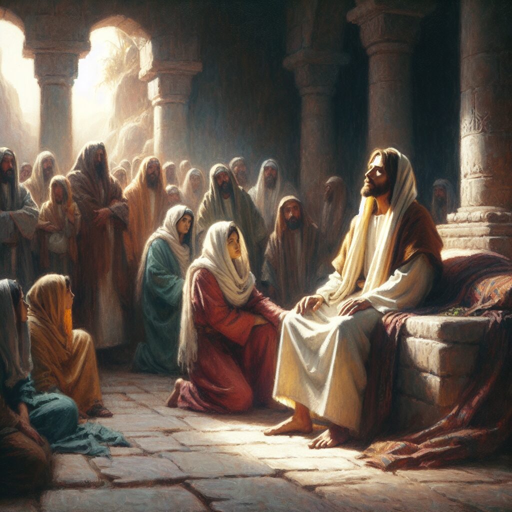 Matthew 27:14