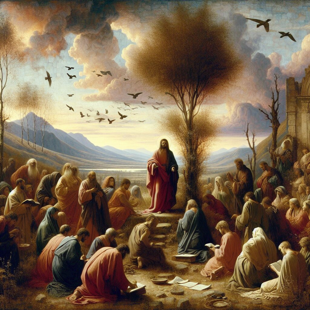 Luke 20:45