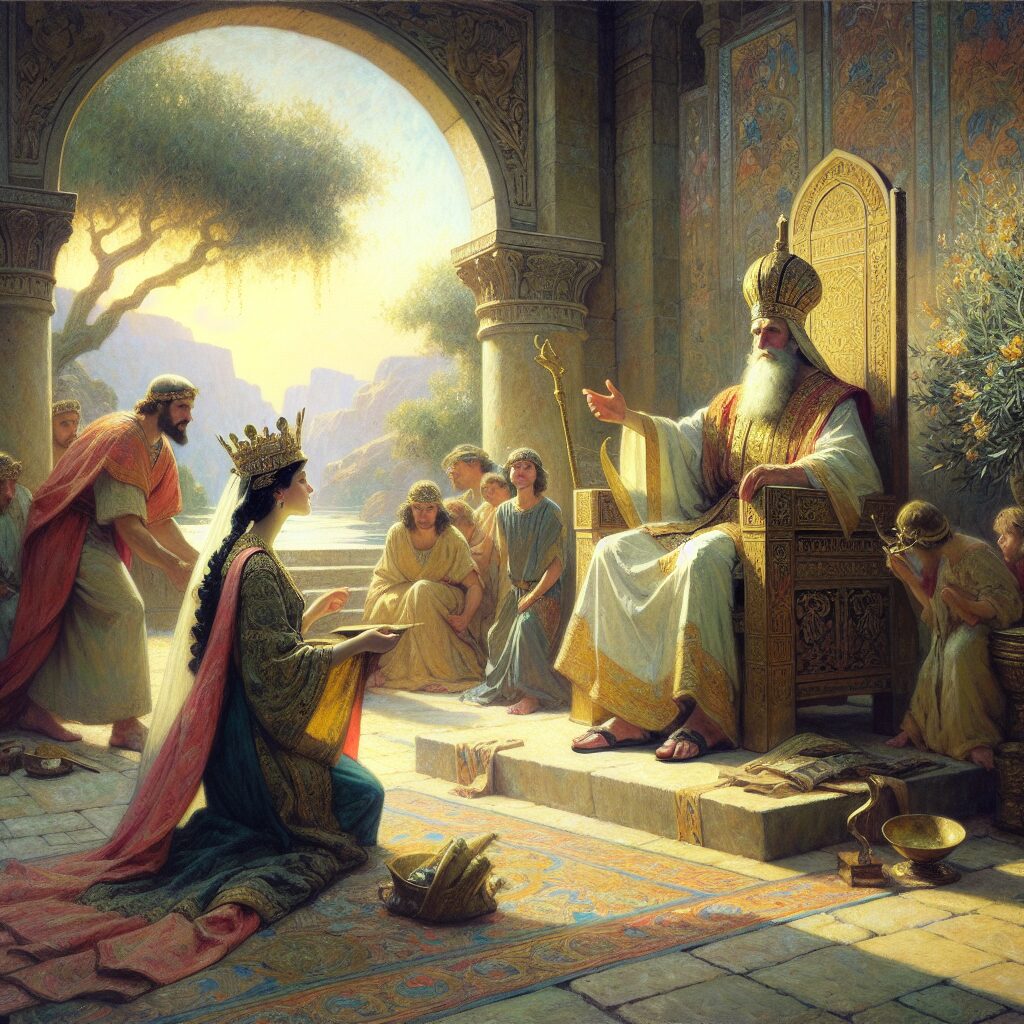 1 Kings 10:3