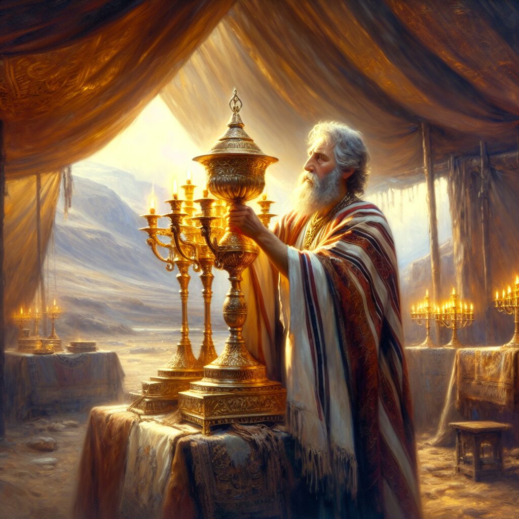 Exodus 40:24
